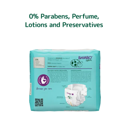 Bambo Nature Eco Nappies Size 2 S - Bulk-Bambo Nature-Hello Charlie
