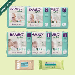 Bambo Nature Eco Nappies & Wipes Newborn Bundle Bambo Nature