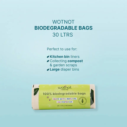Wotnot Biodegradable Bags 30L - 20 Bags WotNot