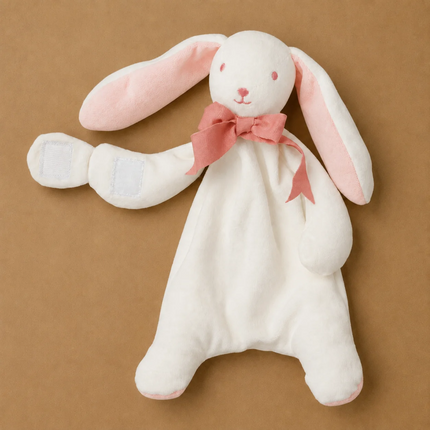 Maud n Lil Classic Organic Cotton Bunny Comforter – Pink