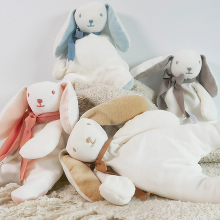 Maud n Lil Classic Organic Cotton Bunny Comforter – Pink