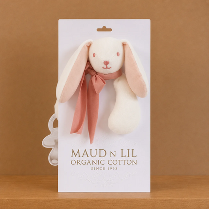 Maud n Lil Classic Organic Cotton Bunny Comforter – Pink