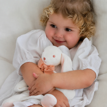 Maud n Lil Classic Organic Cotton Bunny Comforter – Pink
