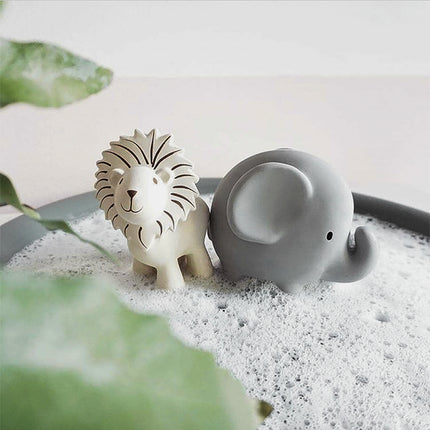 Tikiri My First Zoo Rubber Teether & Rattle - Elephant