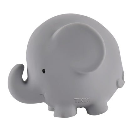 Tikiri My First Zoo Rubber Teether & Rattle - Elephant
