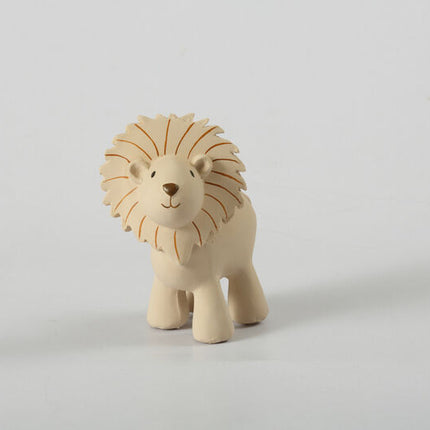 Tikiri My First Zoo Natural Rubber Teether & Rattle - Lion