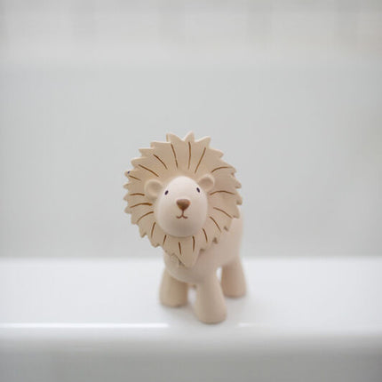 Tikiri My First Zoo Natural Rubber Teether & Rattle - Lion