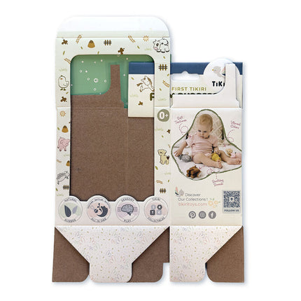 Tikiri My First Farm Natural Rubber Teether & Rattle - Horse