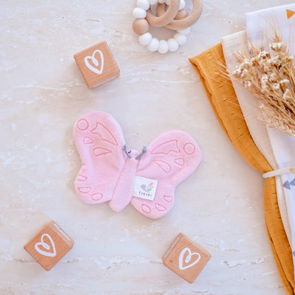 Tikiri Organic Sensory Scrunchie Toy - Butterfly