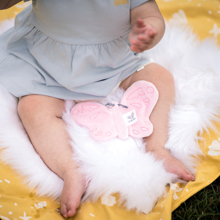 Tikiri Organic Sensory Scrunchie Toy - Butterfly