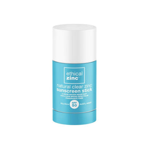 Ethical Zinc Sunscreen Natural Clear Zinc Stick - SPF50 - Hello Charlie 