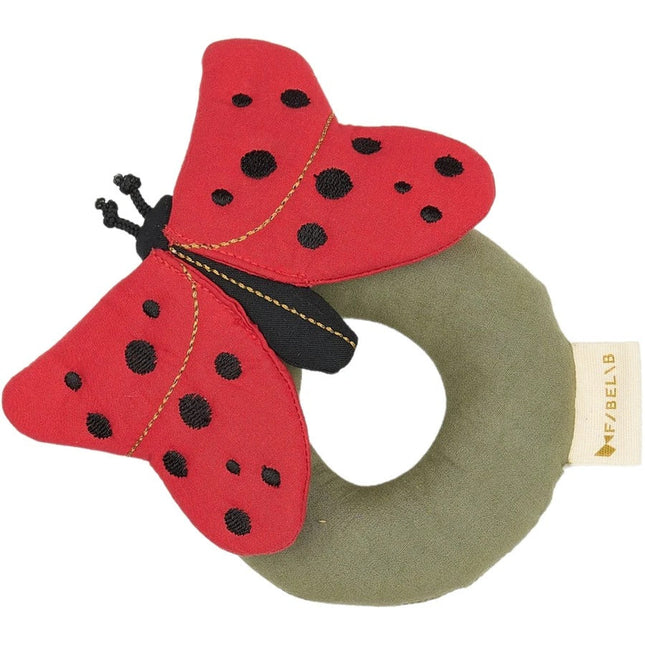 Fabelab Activity Rattle Toy - Ladybug Fabelab