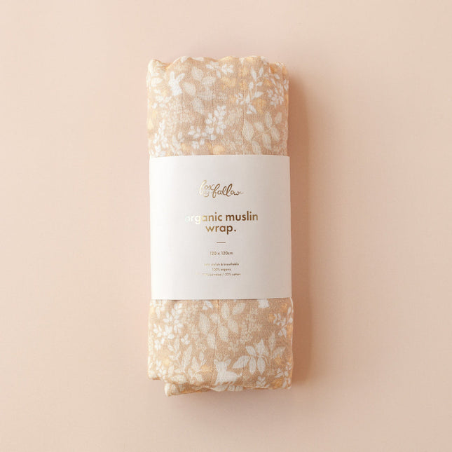Fox & Fallow Organic Muslin Wrap - Forest Friends Fox & Fallow