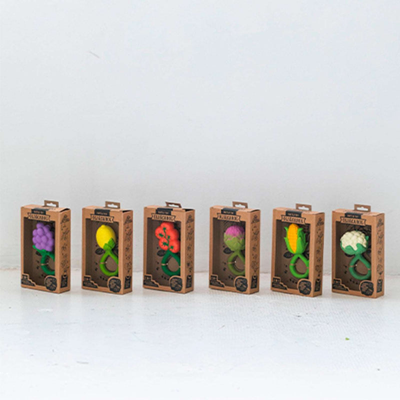 Oli & Carol Baby Rattle Toy - Grape-Oli & Carol-Hello Charlie