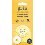 GRIN Ultra Clean Floss Coconut Oil Infused 30m + Refill-Grin-Hello Charlie