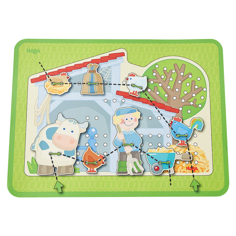 HABA Threading Game - Farm HABA