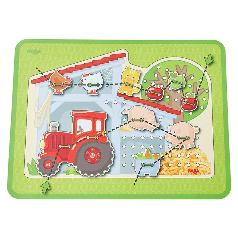 HABA Threading Game - Farm HABA