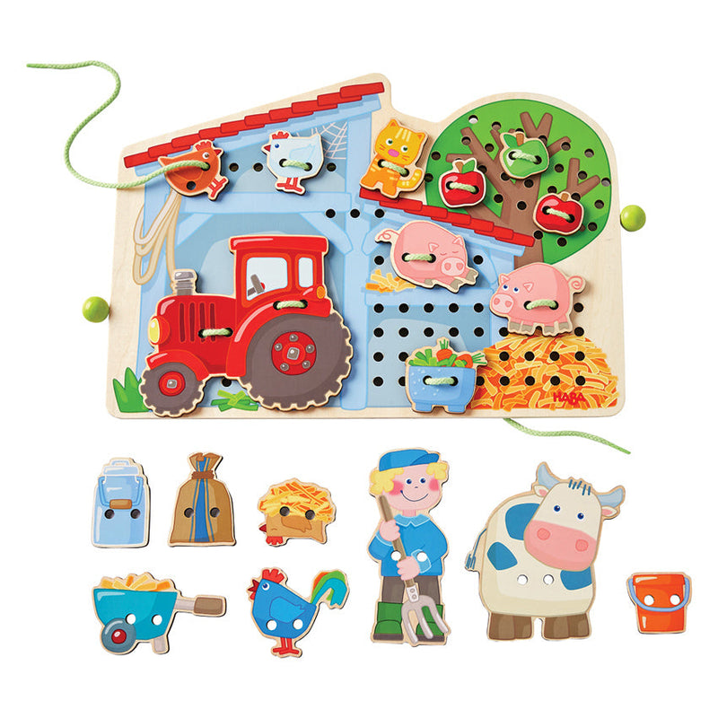 HABA Threading Game - Farm HABA