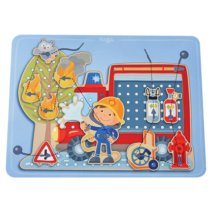 HABA Threading Game - Fire Truck HABA