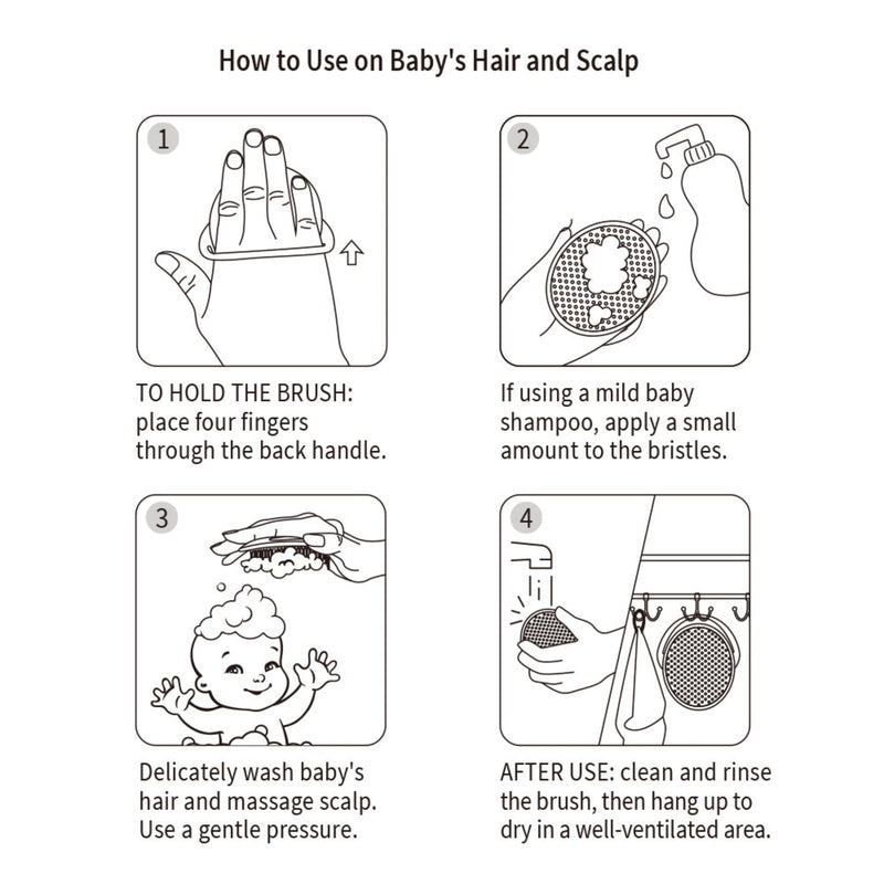 Haakaa Silicone Shampoo Massager Brush Haakaa