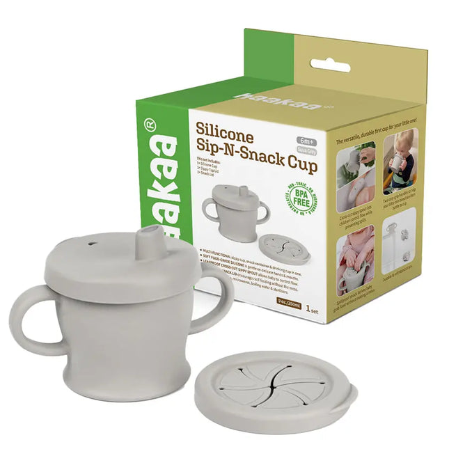 Haakaa Silicone Sip-N-Snack Cup Haakaa