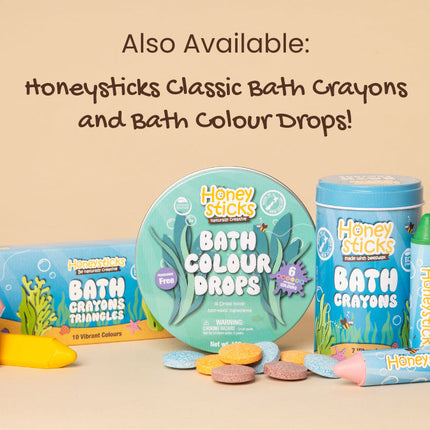 Honeysticks Bath Crayon Triangles Honeysticks