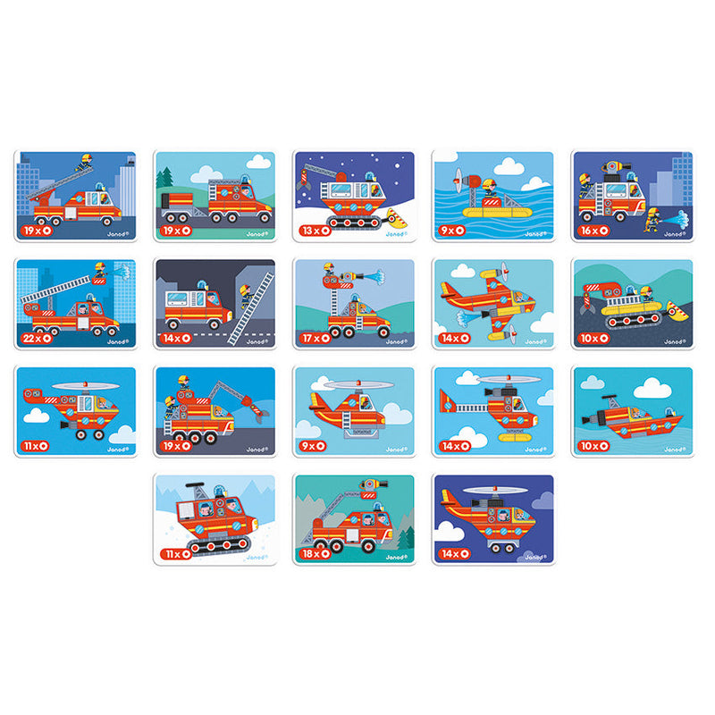 Janod Magnetibook - Firefighter Janod