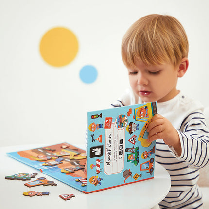 Janod Building Site Magnetic Story Janod