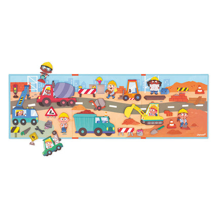 Janod Building Site Magnetic Story Janod
