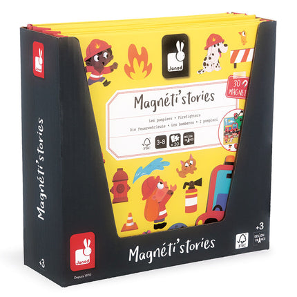 Janod  Firefighters Magnetic Story Janod