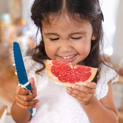 KiddiKutter Child Safe Knife - Blue-KiddiKutter-Hello Charlie