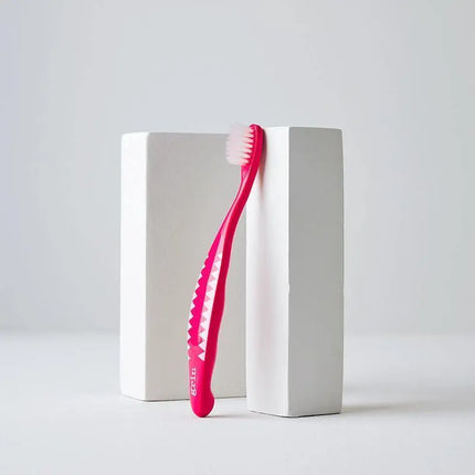 Grin 100% Recycled Toothbrush Kids Extra Soft-Grin-Pink-Hello Charlie