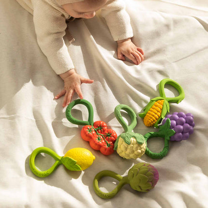 Oli & Carol Baby Rattle Toy - Lemon-Oli & Carol-Hello Charlie