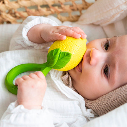 Oli & Carol Baby Rattle Toy - Lemon-Oli & Carol-Hello Charlie