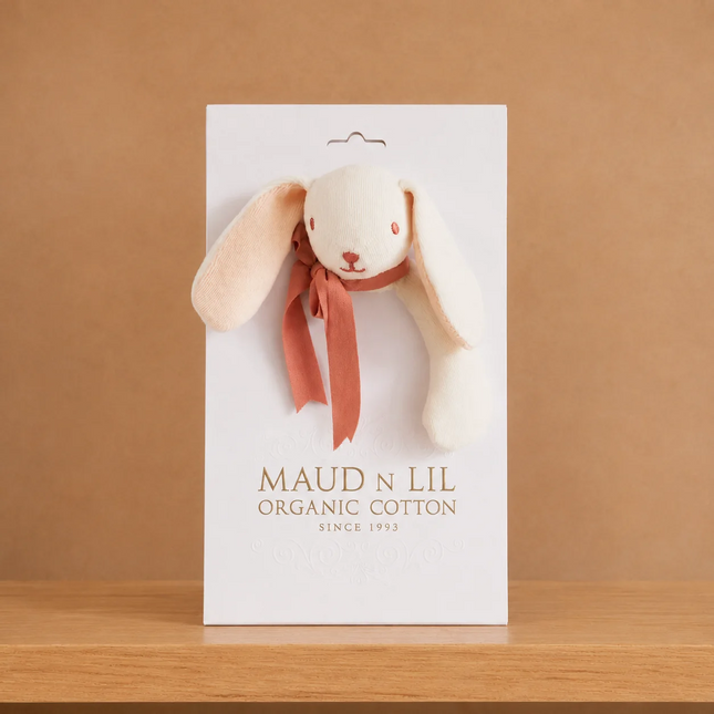 Maud n Lil Mini Organic Cotton Bunny Comforter – Pink