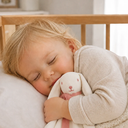Maud n Lil Mini Organic Cotton Bunny Comforter – Pink