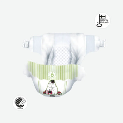 Muumi Eco Nappies XL Size 6 (12-24kgs) - Bulk Muumi