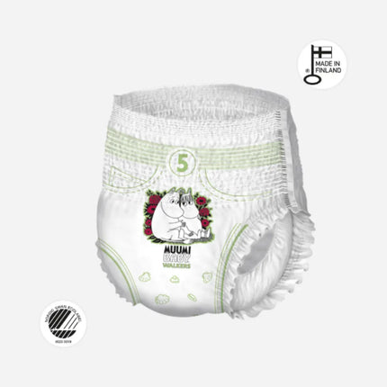 Muumi Eco Training Pants Size 5 (10-15kgs) - Pack Muumi
