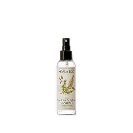 Koala Eco Natural Hand & Surface Sanitiser Lemon Scented TeaTree 125ml Koala Eco