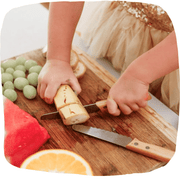 KiddiKutter Child Safe Knife - Purple-KiddiKutter-Hello Charlie