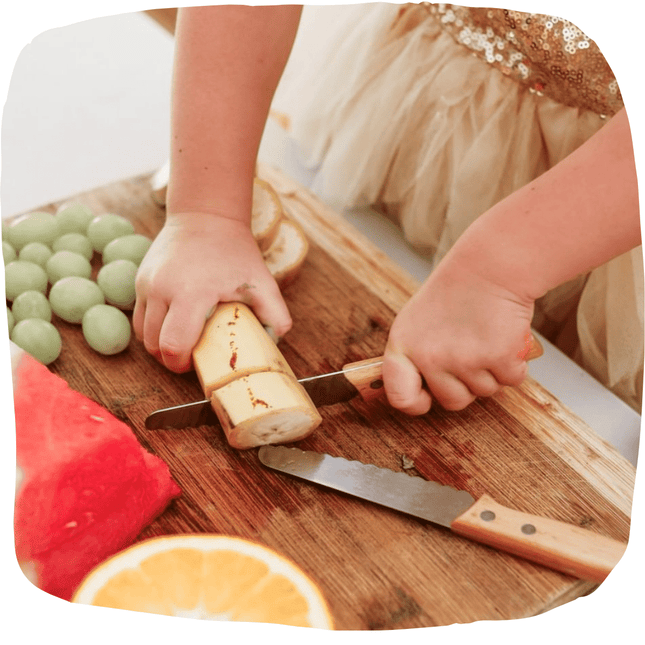 KiddiKutter Child Safe Knife - Purple-KiddiKutter-Hello Charlie