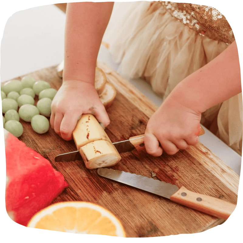 KiddiKutter Child Safe Knife - Purple-KiddiKutter-Hello Charlie