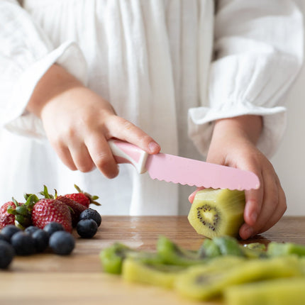 KiddiKutter Child Safe Knife - Blush-KiddiKutter-Hello Charlie