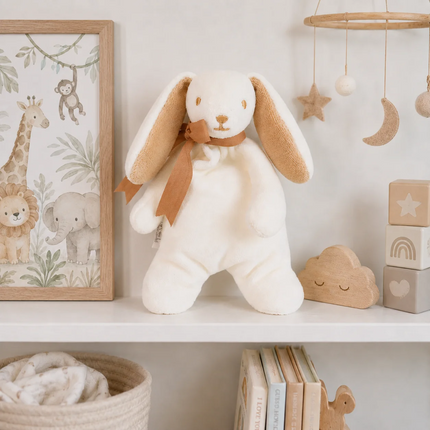 Maud n Lil Mini Organic Cotton Bunny Comforter – Buff
