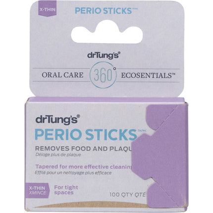 Dr Tung's Perio Sticks X-Thin 100pc-Dr Tung's-Hello Charlie