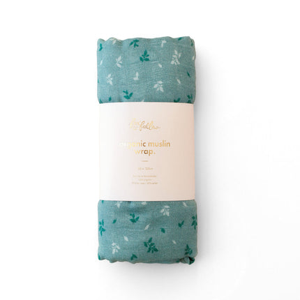 Fox & Fallow Organic Muslin Wrap - Pine Fox & Fallow