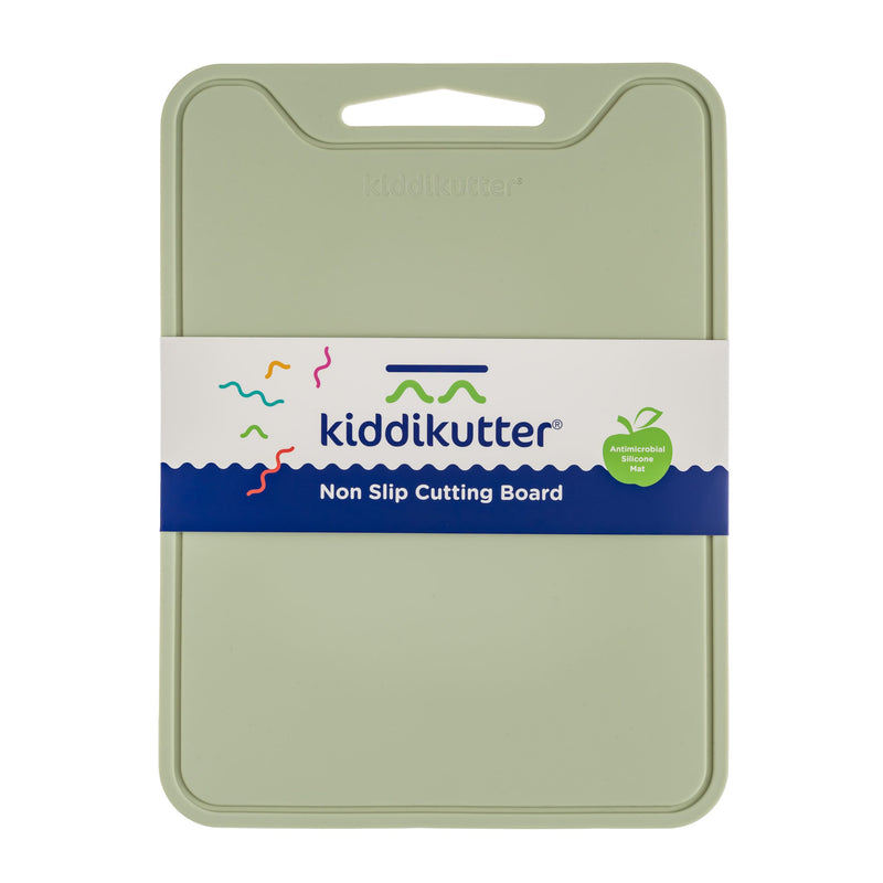KiddiKutter Silicone Cutting Board - Sage-KiddiKutter-Hello Charlie