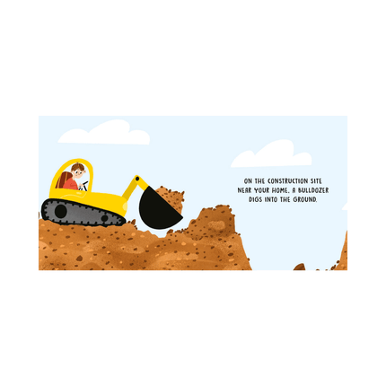 Sassi Board Book Sweet Sounds Stories - Vehicles-Sassi Junior-Hello Charlie