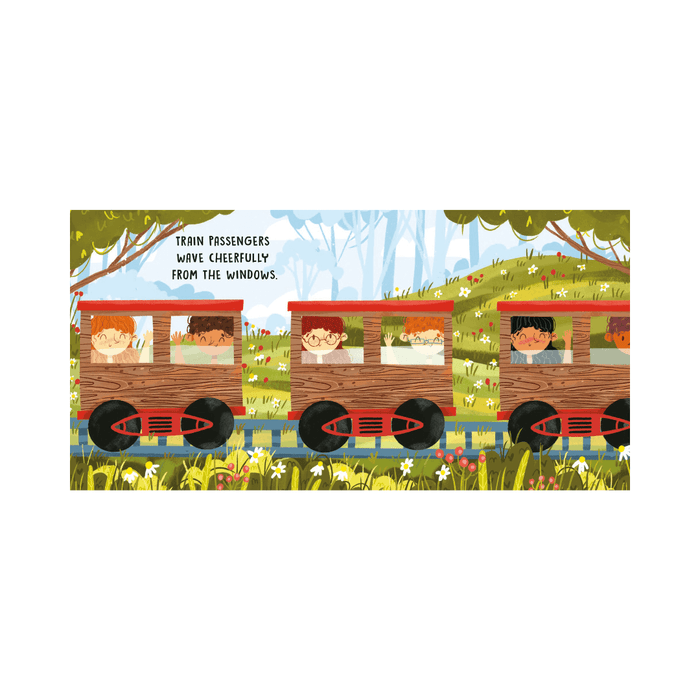 Sassi Board Book Sweet Sounds Stories - Vehicles