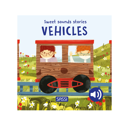 Sassi Board Book Sweet Sounds Stories - Vehicles-Sassi Junior-Hello Charlie